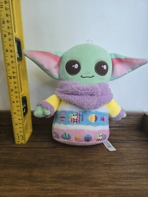 Baby Yoda Grogu Pascua Peluche Mandaloriano 2024 Bolsa de Frijoles Fondo Nuevo con Etiquetas Star Wars Foto 1 de 4