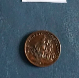 U S Navy Frigate Constellation Coin Medal Made From The Actual Ship 1.25” #1 - Picture 1 of 4