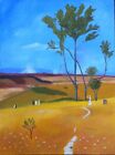 Impressionist Landscape Study Oil Arthur Streeton 12 X 16