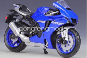 MAISTO 1:18 2021 Yamaha YZF-R1 MOTORCYCLE BIKE DIECAST MODEL TOY NEW IN BOX - Picture 1 of 9