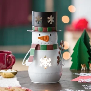 Scentsy Snow Day Snowman Christmas Wax Warmer - Picture 1 of 7