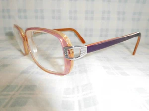Sferoflex 1547 Purple Orange Round Women's Eyeglasses Eyeglass Sunglasses Frame - Picture 1 of 9
