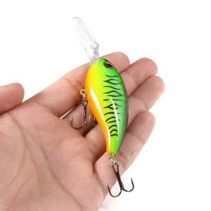 7 Stück Set Crankbait 10cm/14g Elritze Angelköder Haken Tackle Hartköder Wobbler - Bild 1 von 12