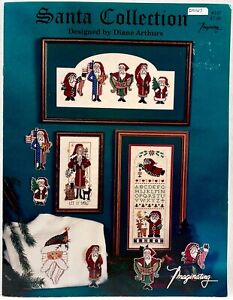 1996 Imaginating Santa Collection 147 Counted Cross Stitch Pattern Book 14959