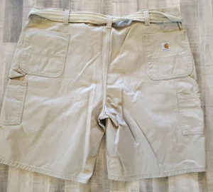 Carhartt Cargo Shorts Herren Gr. 48 Beige Canvas Rugged Flex Relaxed Fit Arbeit - Bild 1 von 9