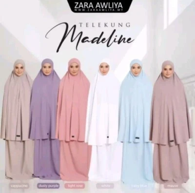 ZARA AWLIYA telekung madeline(random colour) - Image 1 of 2