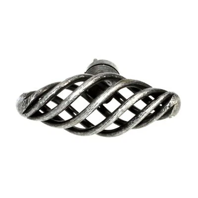 Jeffrey Alexander Zurich Peltre 2" Gabinete Jaula para Pájaros T-Bar Perilla I350-SIM Foto 1 de 4