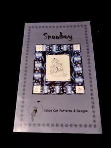Trapunta Snowboy, CC1919 Calico modelli e disegni per gatti, Judy Vessey 1999 - NUOVO - Foto 1 di 2