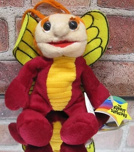 Sparky Firefly Plush Bean Bag from 1970's Bugaloos Show & Krofft Supestars 1999 - Picture 1 of 4