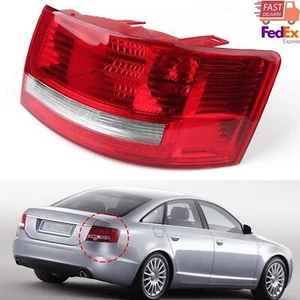 Right Passenger Side Tail Light Cover For Audi A6 Quattro S6 06-08 Halogen. - Picture 1 of 8