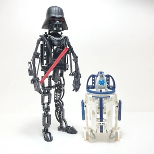 Lego Technic Star Wars 8010 Darth Vader 8009 R2-D2 2002 Incomplete Figures Lot - Picture 1 of 19