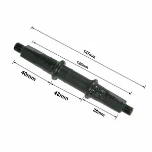 126mm MTB Bicycle Push Bike Cotterless Bottom Bracket Axle Square Spindle - Picture 1 of 3