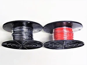 CABLE TRENZADO DE COBRE TFFN CALIBRE 18 18 CABLE DE TIERRA TRENZADO DE COBRE ELIJA SU LONGITUD - Imagen 1 de 7