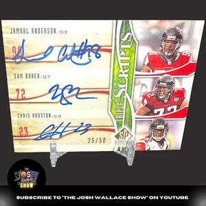 2009 SP Signature "Triple Scripts" Anderson Baker Houston AUTO 25/50 - Bild 1 von 3