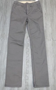Gap Chinos Kids Girls Teens Gray Slim Sz 16 Pants Casual Preppy School - Picture 1 of 7