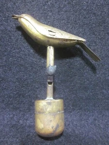 Risdon Messing Vogelpfeife Kamera Fotografie Uhr The Birdie Antik 1923 RAR - Bild 1 von 15