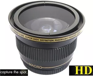Panorama HD Ultra Super Fisheye Objektiv für Fujifilm X-A2 - Bild 1 von 10