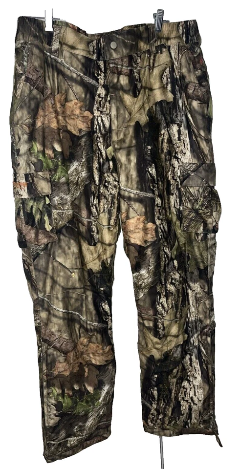 Pantalones de pesca de caza forrados de lana camuflaje roble musgo para hombre Rustic Ridge XL Foto 1 de 4