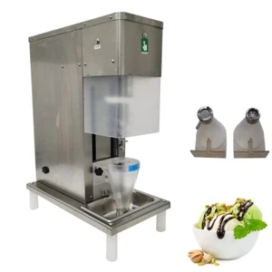 Commercial Stainless Fruit Ice Cream Machine Yogurt Milkshakes Mixer 750W 110V - Picture 1 of 20