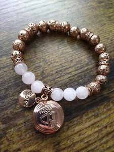 Lava Diffuser Locket Bracelet - Picture 1 of 5