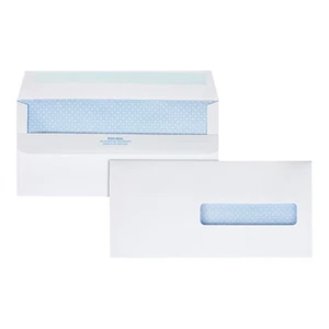 Quality Park Redi-Seal Security Tinted Window Envelope, 4 1/2" x 9 1/2" (21438) - Picture 1 of 5