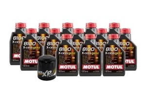 Motul + OEM Engine Oil Change Kit (5W40) (13 Liter) (X-CESS GEN2 8100) - Picture 1 of 1