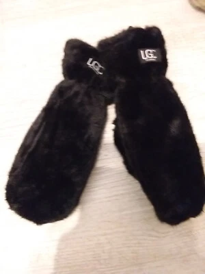 Damen Fausthandschuhe  Kunstfellhandschuhe +  unifarbig+ Nr.45-49+ - Bild 1 von 3