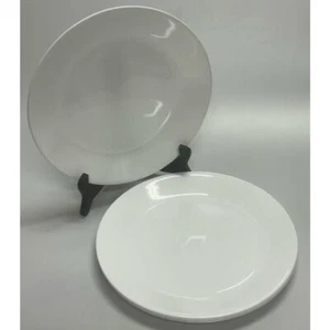 Set Of 4 Corelle Winter Frost White Dinner Plates 10.5" - Picture 1 of 5