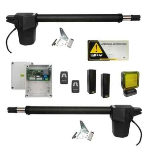 Kit automazione cancello battente universale INDEM GUN 400 4m 300kg 230v - Imagen 1 de 5