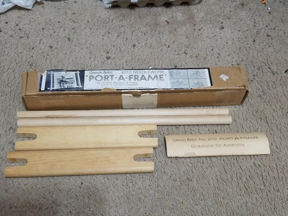 Crown Arts #210 Needlework PORT-A-FRAME  - Image 1 of 1
