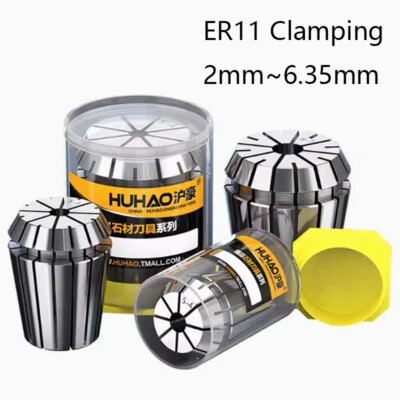 ER11 Clamping 2mm~6.35mm Spring Collet for CNC Mill Lathe Tool Engraving Machine - Image 1 of 4