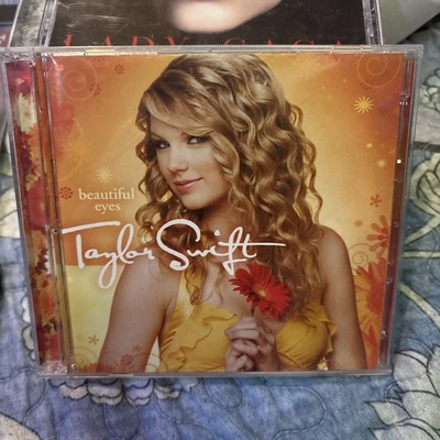 Beautiful Eyes EP - Taylor Swift CD/DVD 2008 2 Disc Set Big Machine With Poster Foto 1 de 4
