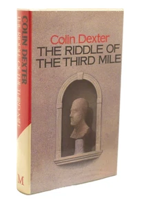 Colin Dexter The Riddle of The Third Mile First UK Edition in D/J 1983 - Picture 1 of 5