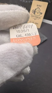 Longines Genuine Spare Part Ref. 1535/1 – Wheel for Caliber 430 – NOS - Imagen 1 de 4