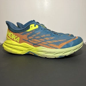 Herren HOKA ONE ONE Speedgoat 5 korallenblau Trailrunningschuhe / Größe 13 Medium - Bild 1 von 9