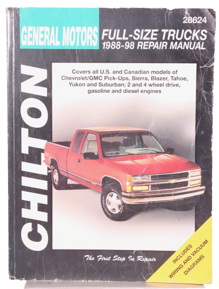 C1500 C2500 K1500 K2500 Suburban Service  Repair Manual 1998 1997 1996 1995 + Foto 1 de 1