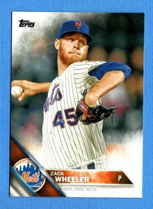 2016 Topps #529 Zack Wheeler New York Mets - Picture 1 of 1