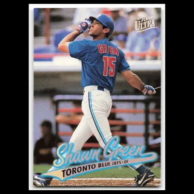 Shawn Green #396 1997 Fleer Ultra Toronto Blue Jays Baseball Card MLB NM - Image 1 of 3