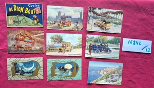 N°16842 /12      DE DION BOUTON  : 19  cartes postales d'époque en couleur - Imagen 1 de 2