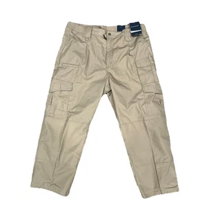 Propper Tactical Pants Trousers Mens 42x36 Khaki Canvas Cargo New With Tags - Picture 1 of 4