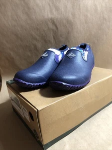 Women’s Muckster II Low Garden/Outdoor Size 9 Multi floral/blue Waterproof - Picture 1 of 7