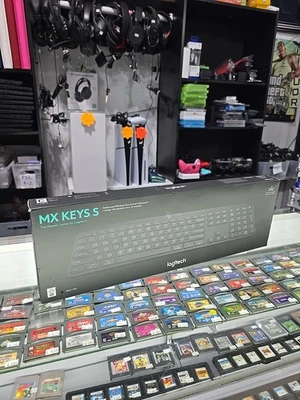 Logitech MX Keys S Full-Size Bluetooth Wireless Keyboard (english & korean) - Image 1 of 4