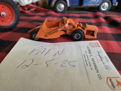60s MATCHBOX LESNEY ALLIS CHALMERS MOTOR SCRAPER KING SIZE #6 - Image 1 of 4