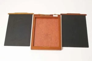C13458~ ROCHESTER/KODAK 5X7 Wood Plate Holder OD 14.5x151x198MM - USED - Picture 1 of 4