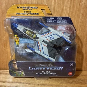 Disney Pixar Lightyear Hyperspeed Series XL-12 Spaceship & Buzz Lightyear (7B) - Picture 1 of 2