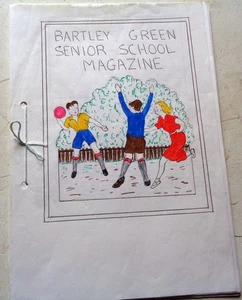 'THE MAGPIE': BARTLEY GREEN SENIOR SCHOOL MAGAZINE: 1938 COPY: BIRMINGHAM - Picture 1 of 2
