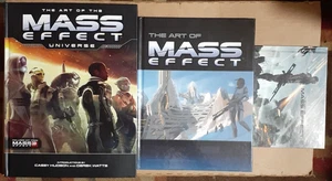 The Art Of  Mass Effect Universe/Mass Effect/Mass Effecct 3 Hardback Art Books - Picture 1 of 5