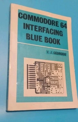 VINTAGE Commodore 64 Interfacing Blue Book V.J. Georgiou Computer Old 1984 80s  - Image 1 of 4