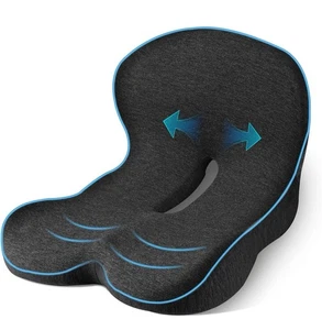 LKW Sitzkissen mit Lordosenstütze, bei Rückenschmerzen und Hüften Trucker Essential - Bild 1 von 8