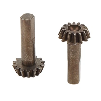2 Stücke RC Auto Kegelrad Metall Eisen Heavy Duty Zahnräder Set Für WLtoys 1 NT - Bild 1 von 4